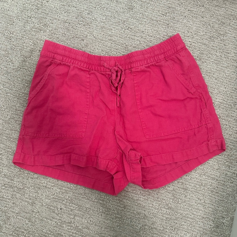Linen shorts